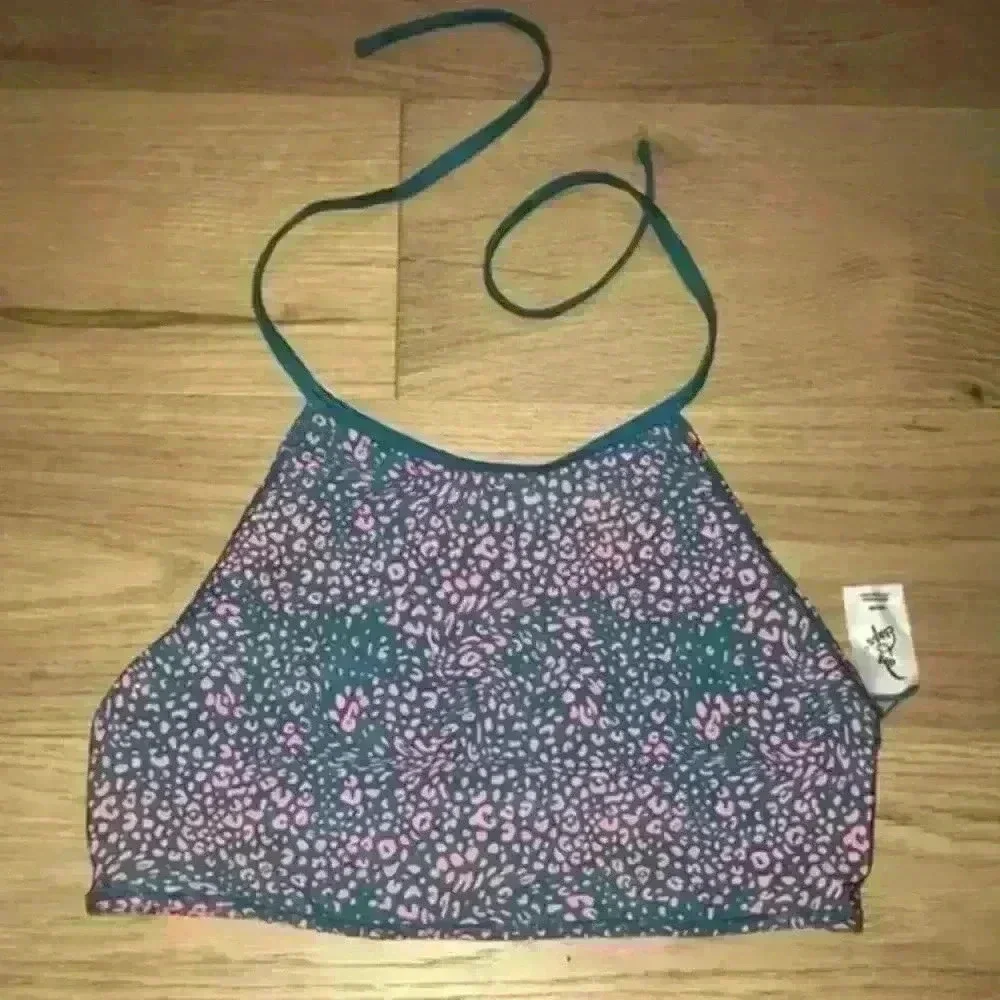 Art Class reversible colorful swimsuit top